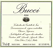 Bucci 2006 Verdicchio dei Castelli di Jesi Classico